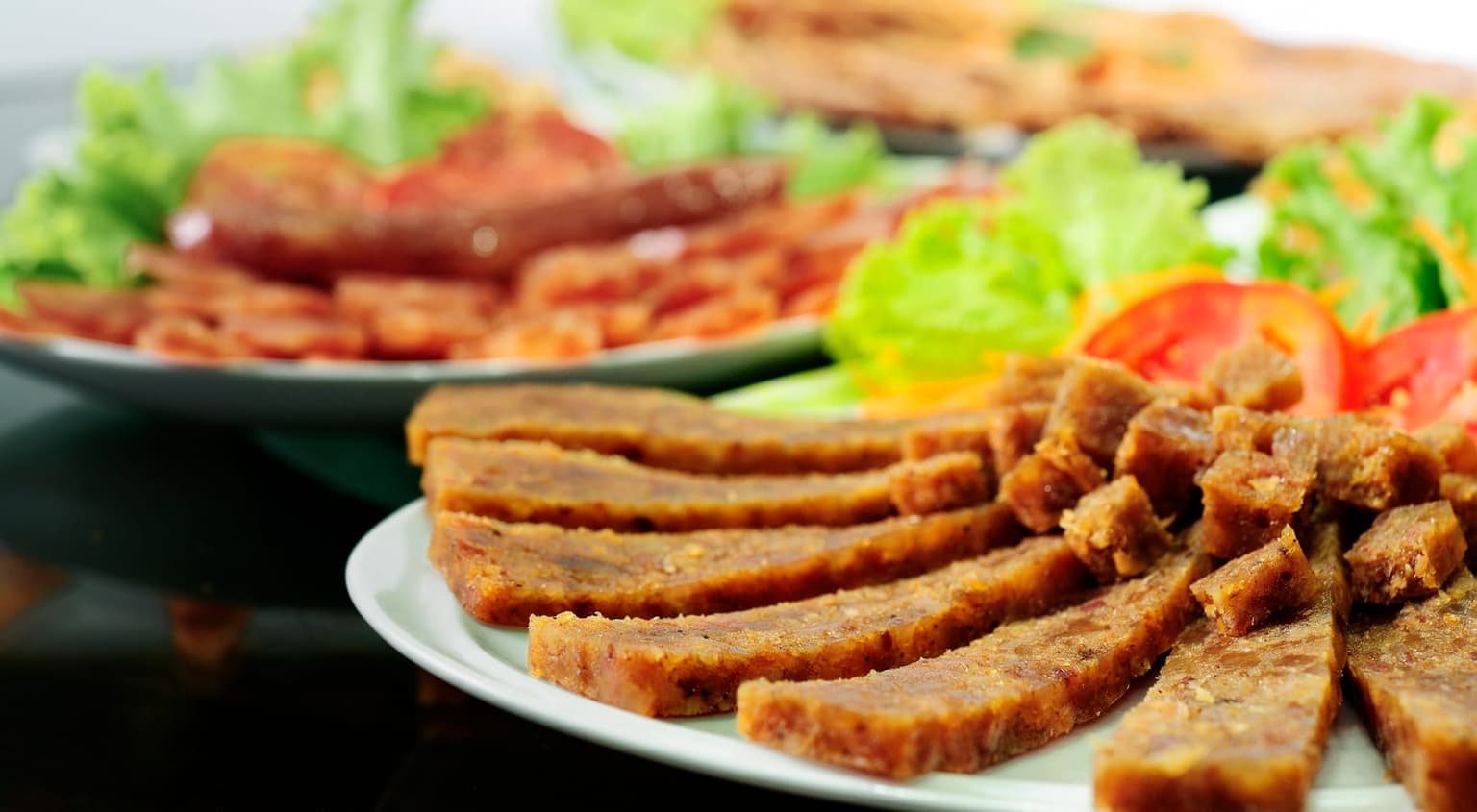 สำรับหมูแผ่นหวาน กุนเชียง หมูหยอง ของฝากนครสวรรค์จากตั้งเปงฮง